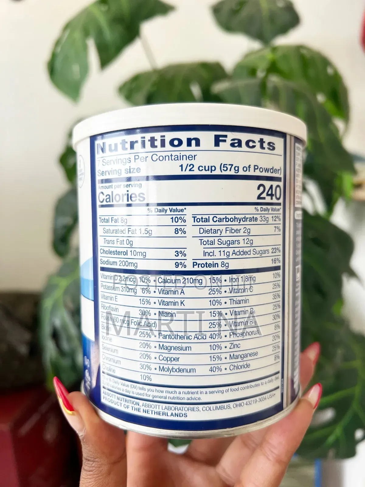 Ensure Original Nutrition Powder