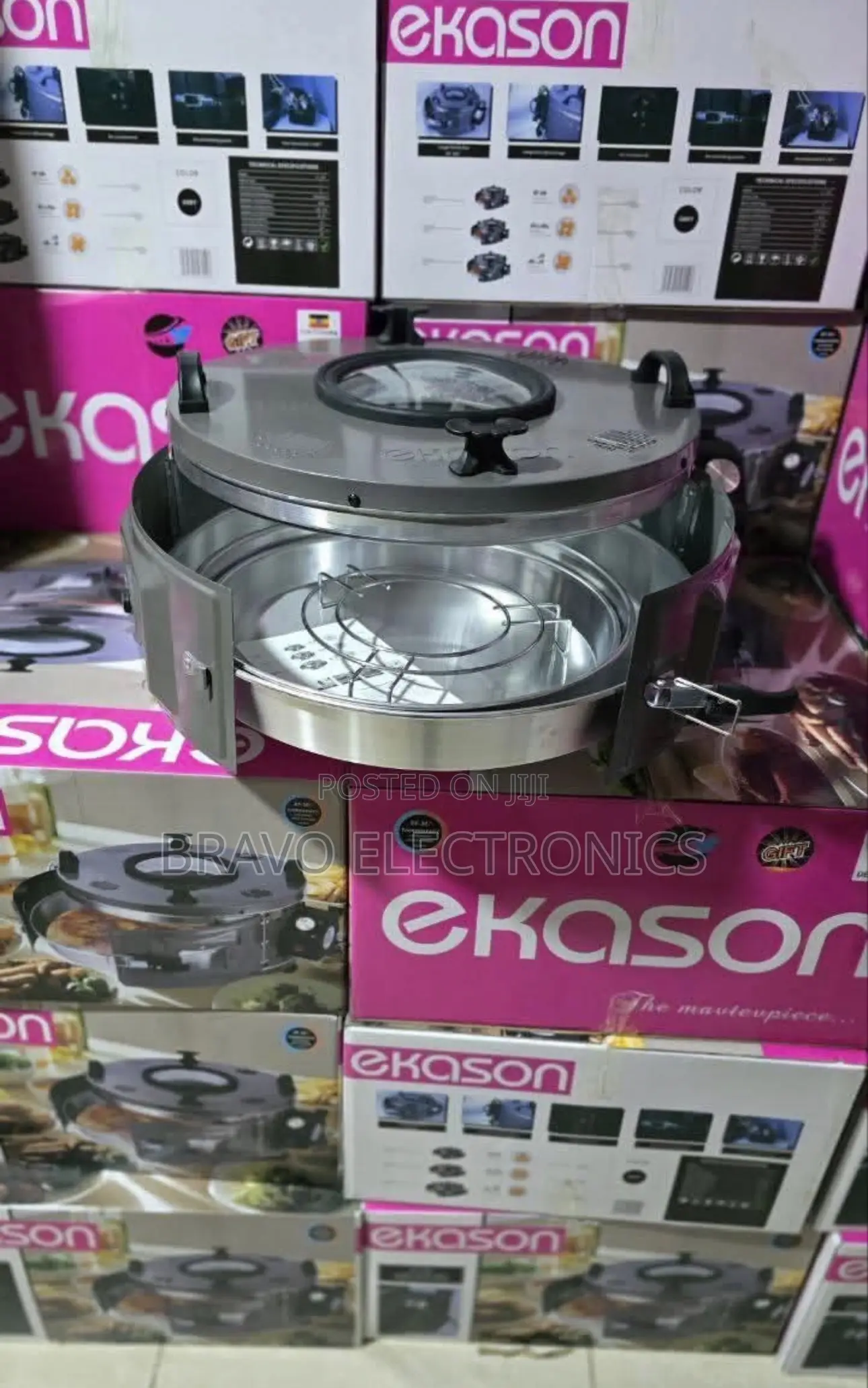 Ekason Round Oven ኢካሶን የዳቦ መጋገሪያ 5kg 3 Pattra