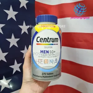 High Level of Vitamin C Zinc Centrum Men 50+ 275 Tablets From Usa