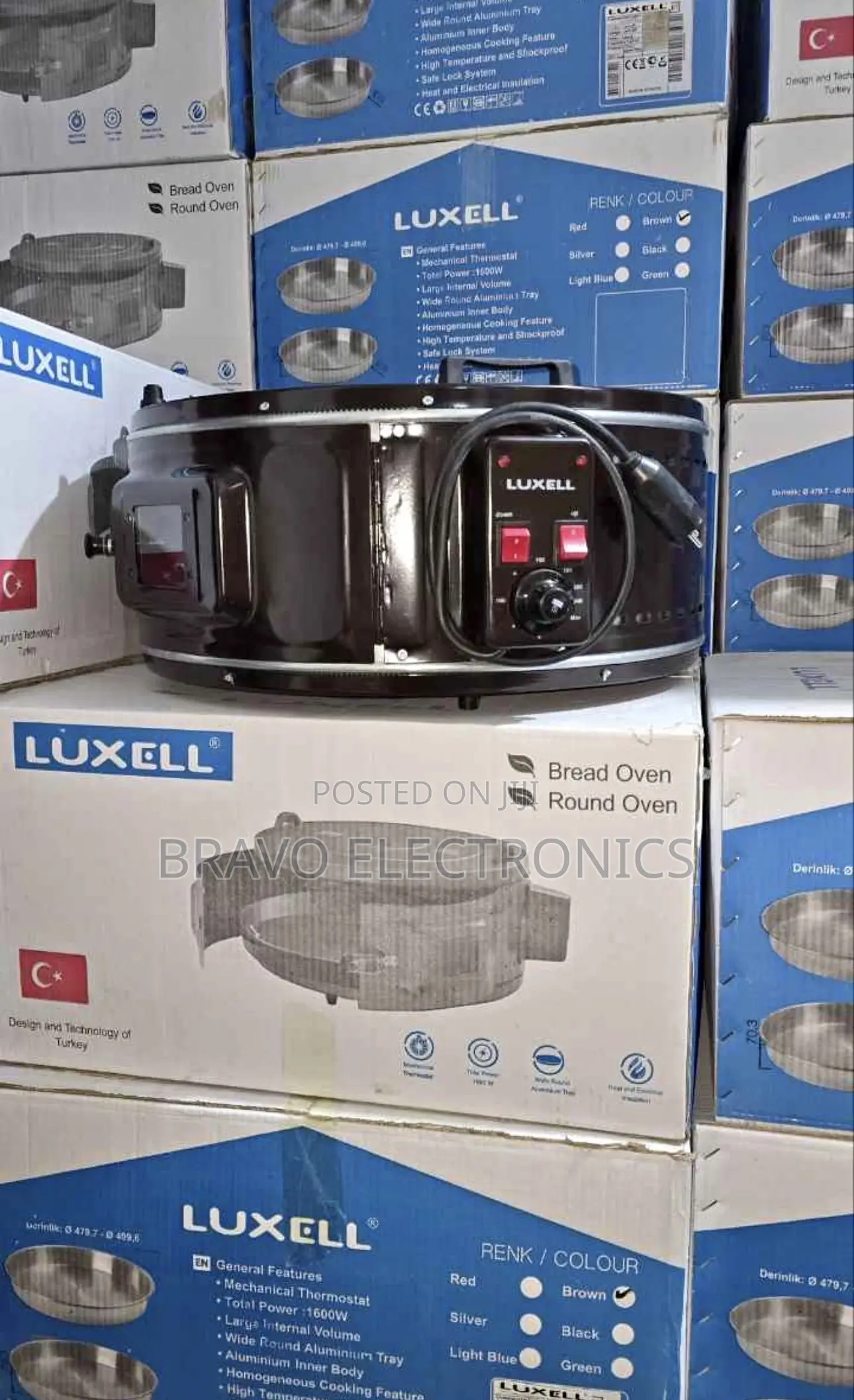 Luxell Round Oven ሉክሴል የዳቦ መጋገሪያ