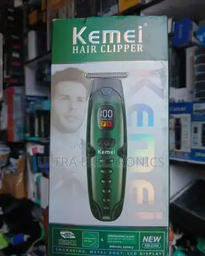 የፀጉር ማሽን Kemei Km-2259 Hair Clipper and Shaver, Designed for Engraving