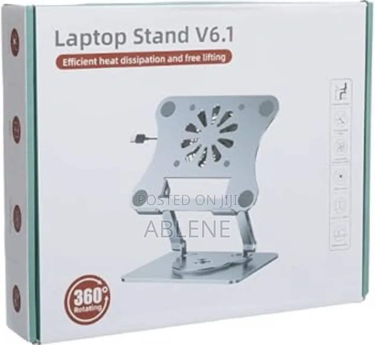 Adjustable 360° Rotating Laptop Stand (V6.1)
