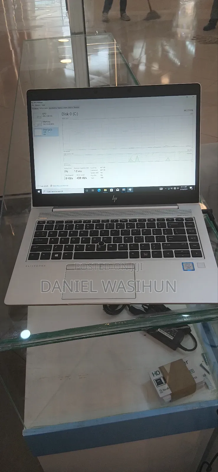 New Laptop HP EliteBook 840 G7 16GB Intel Core i5 SSD 512GB