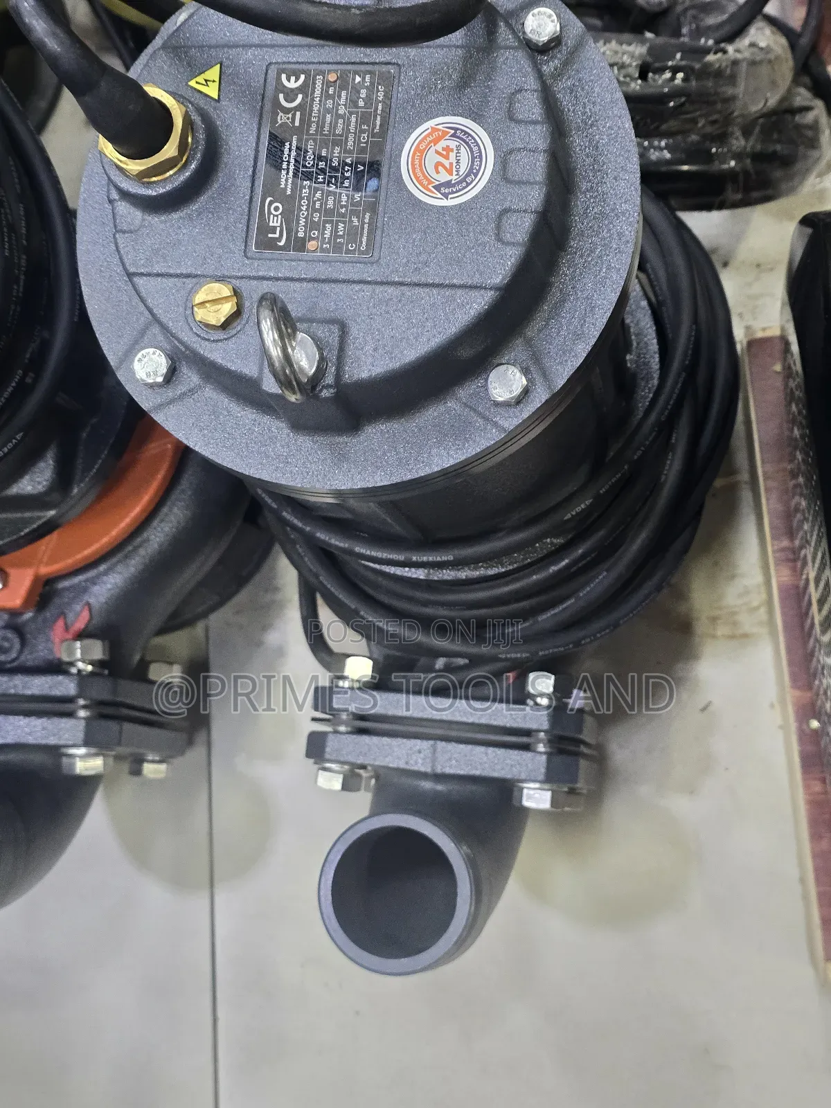 Leo Submersible Pump — 3kw / 4hp,