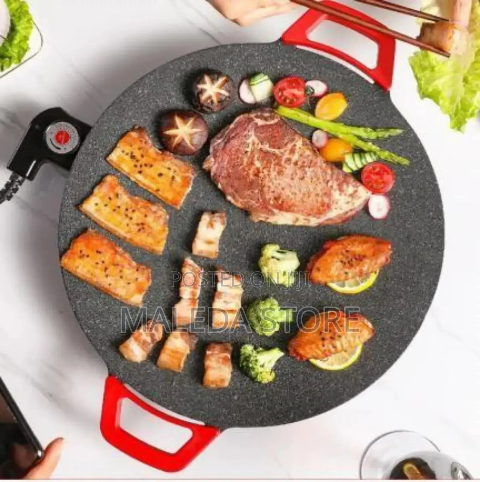 Electrical Round Grill Pan