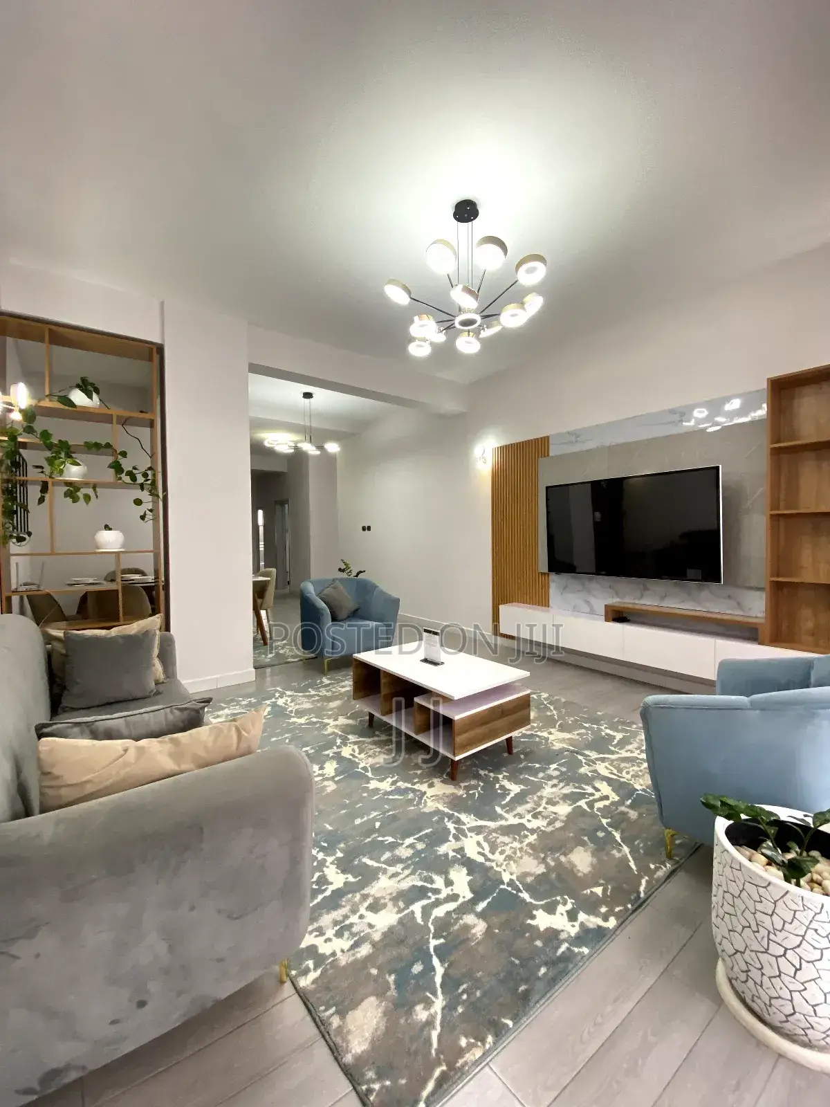 Furnished 3bdrm Apartment in Bole for rent