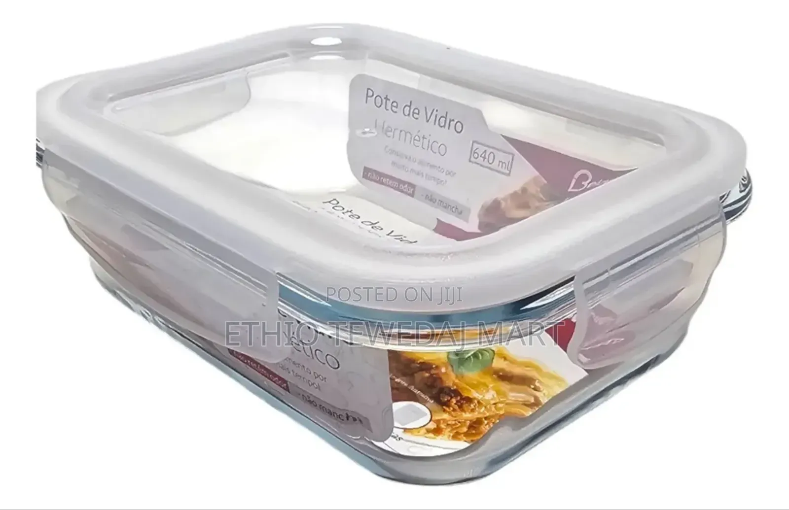 1040ml Hermetic Glass Reheating Lasagna, Casseroles, and Other Similar