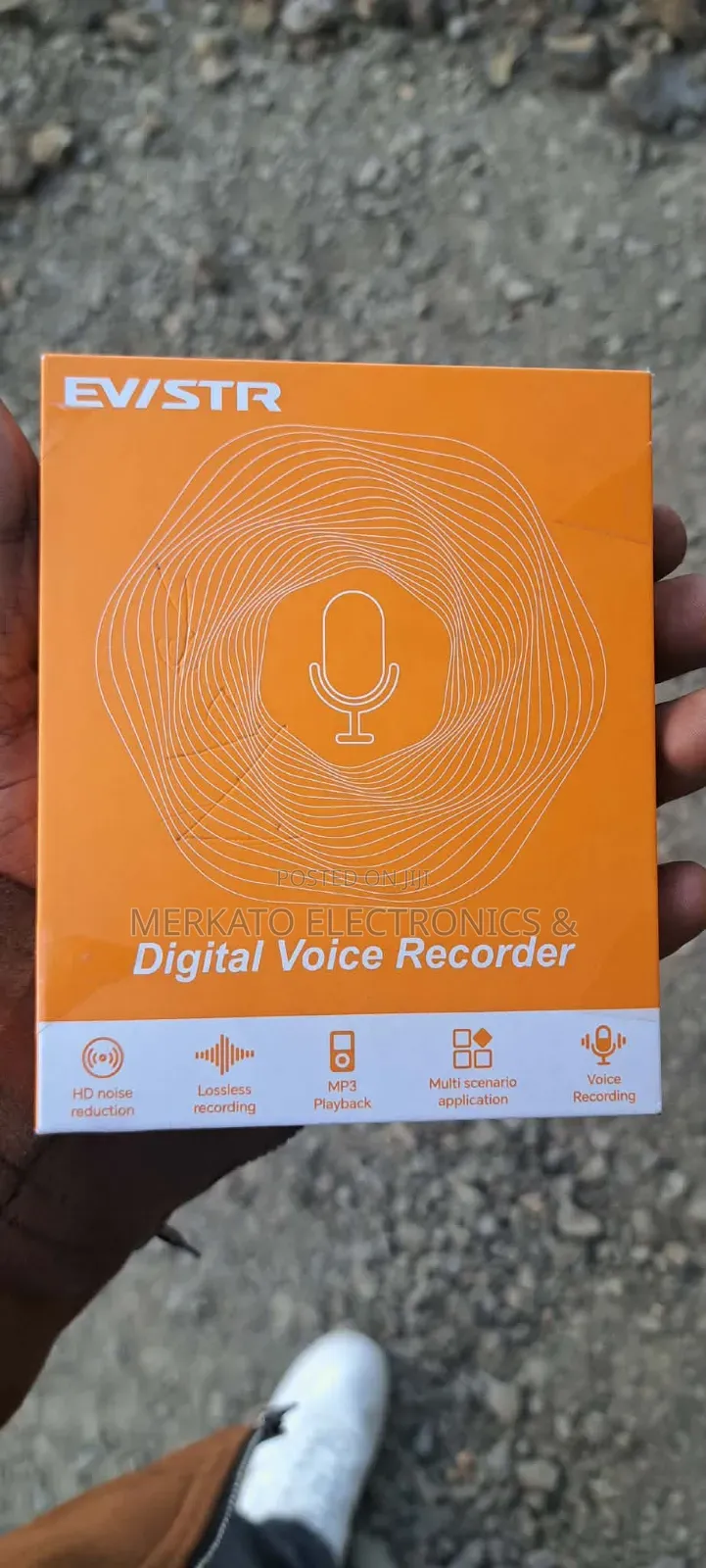 Evistr Voice Recorder | Digital Voice