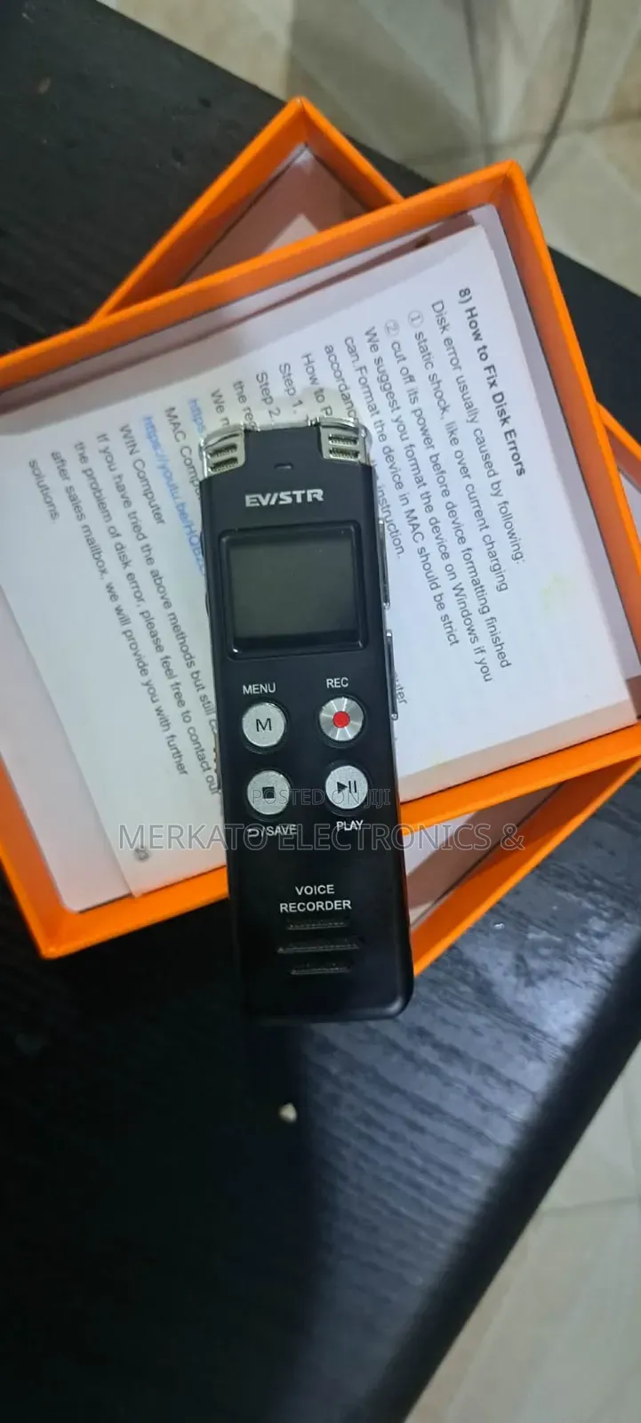 Evistr Voice Recorder | Digital Voice