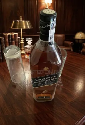 Johnnie Walker Black Labelscotch Whisky.
