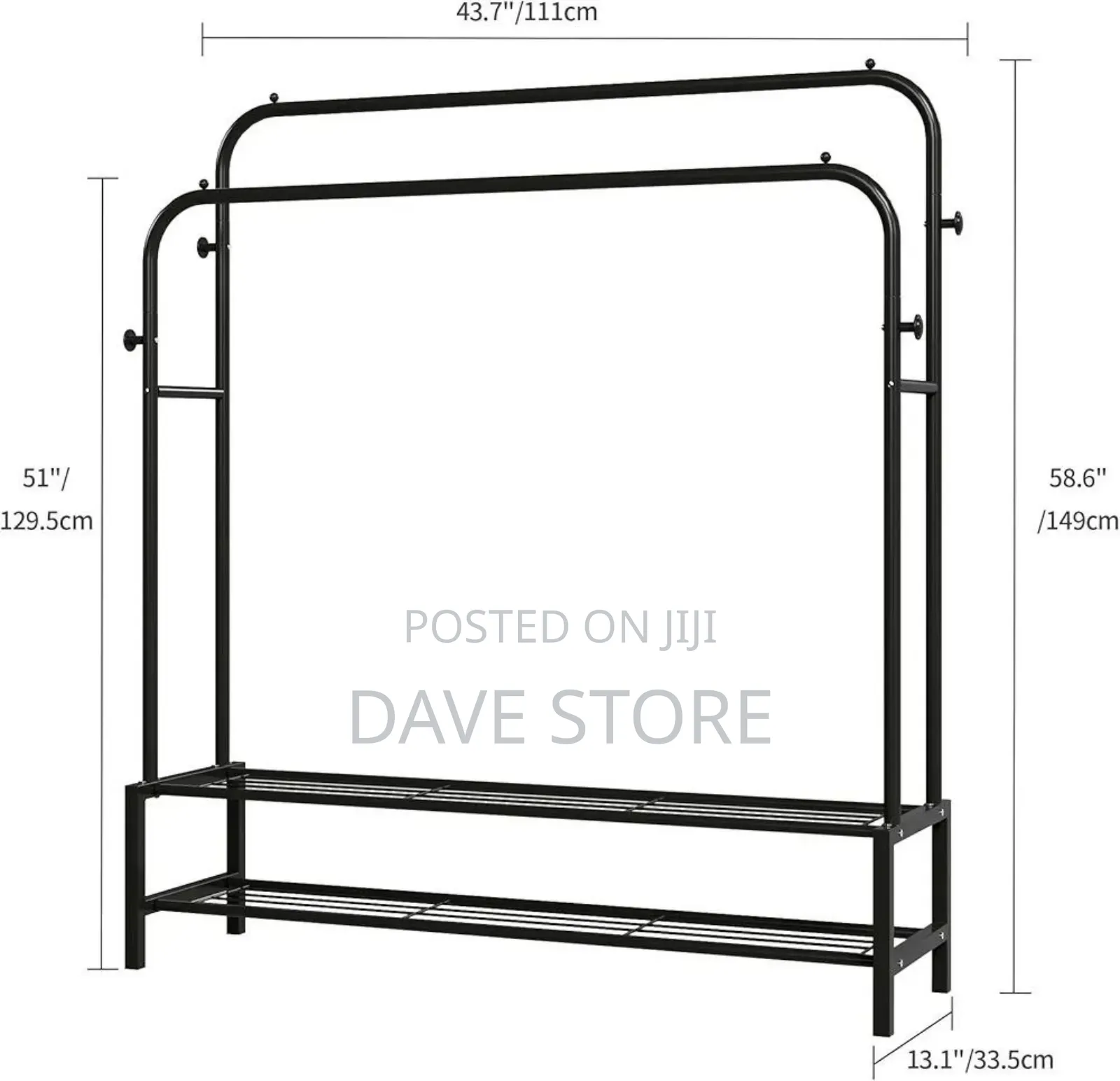 New Simple Floor Clothes Rack