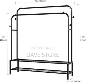 New Simple Floor Clothes Rack