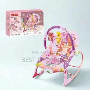 Convertible Infant-to-Toddler Baby Bouncer and Rocking Chair