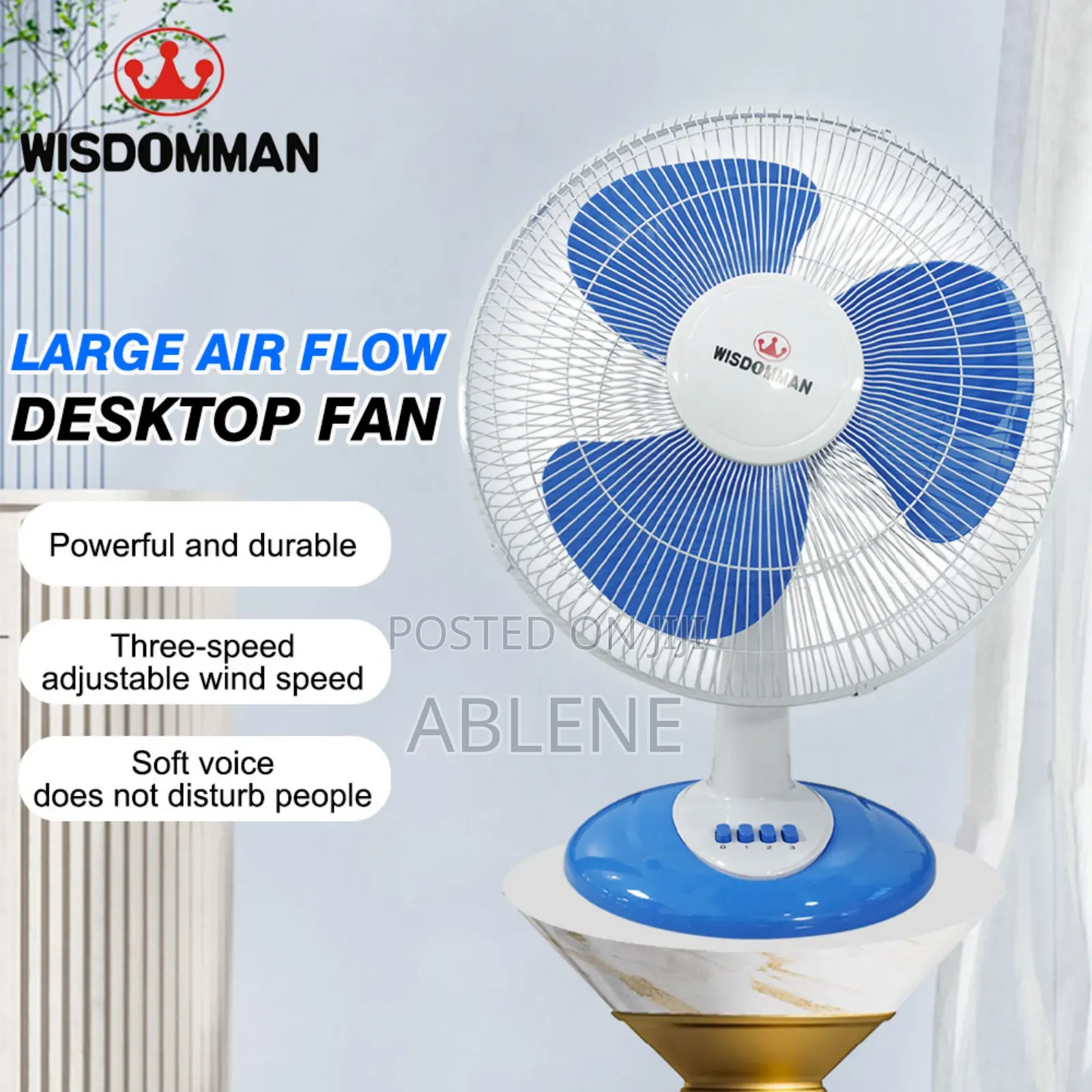 Table Fan Changli Crown 18 Inch