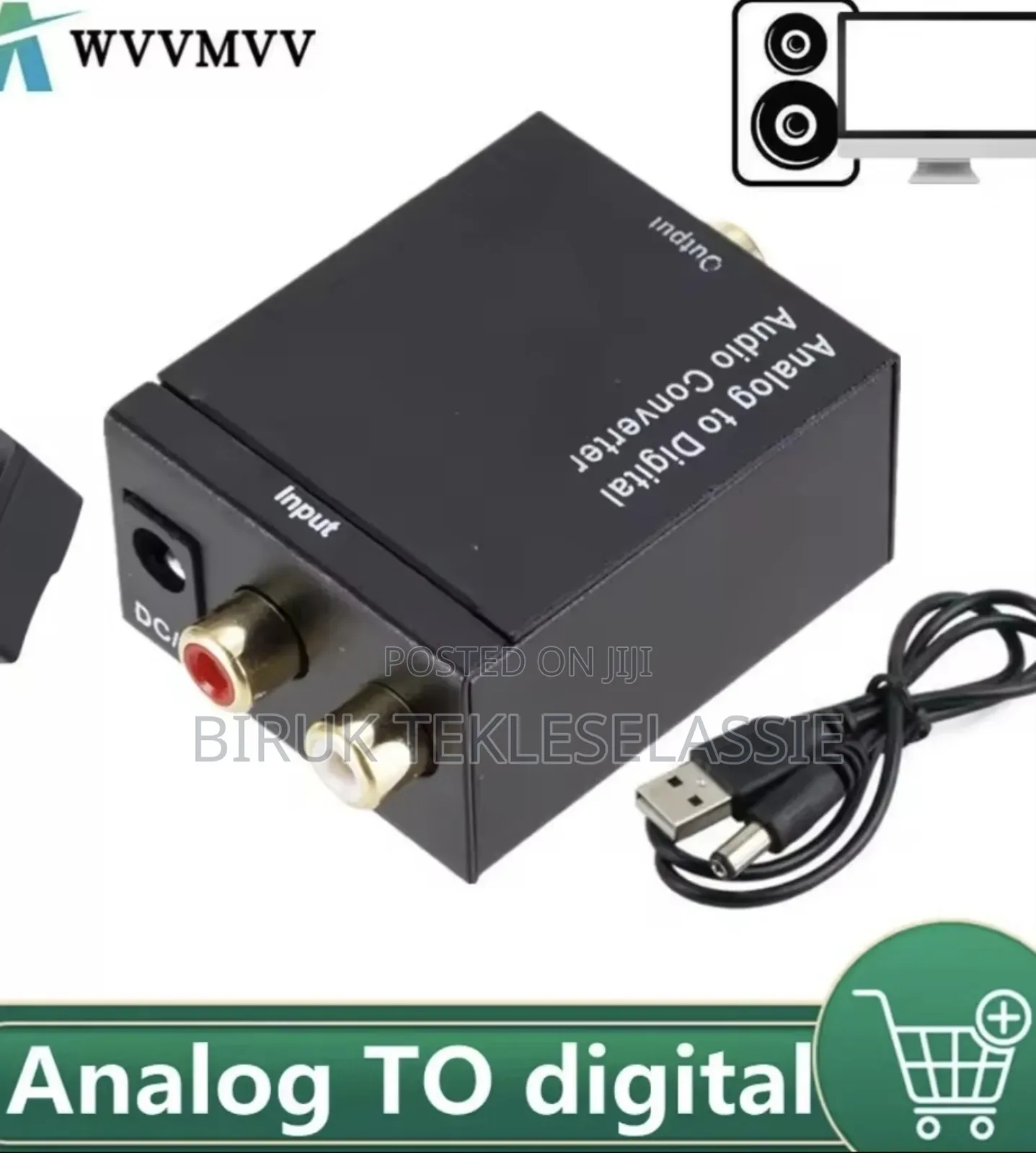 Analog to Digital Audio Converter