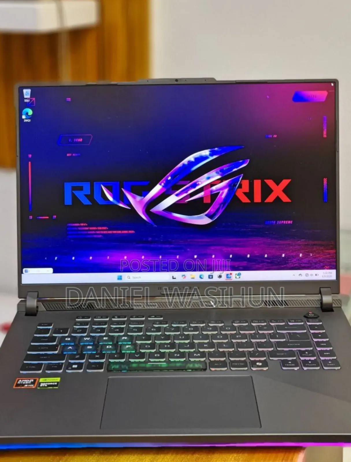 New Laptop Asus ROG Strix G16 G614 16GB AMD Ryzen 9 SSD 1T