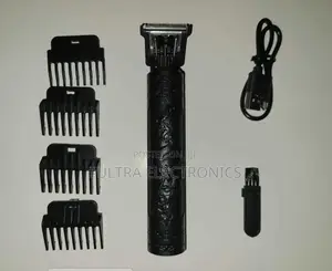 T9 Electric Hair Clipper and Beard Trimmer Featuring a Vintage Dragon