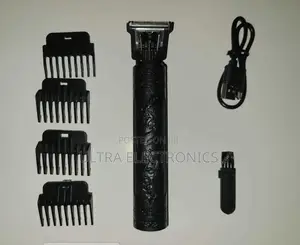 T9 Electric Hair Clipper and Beard Trimmer Featuring a Vintage Dragon