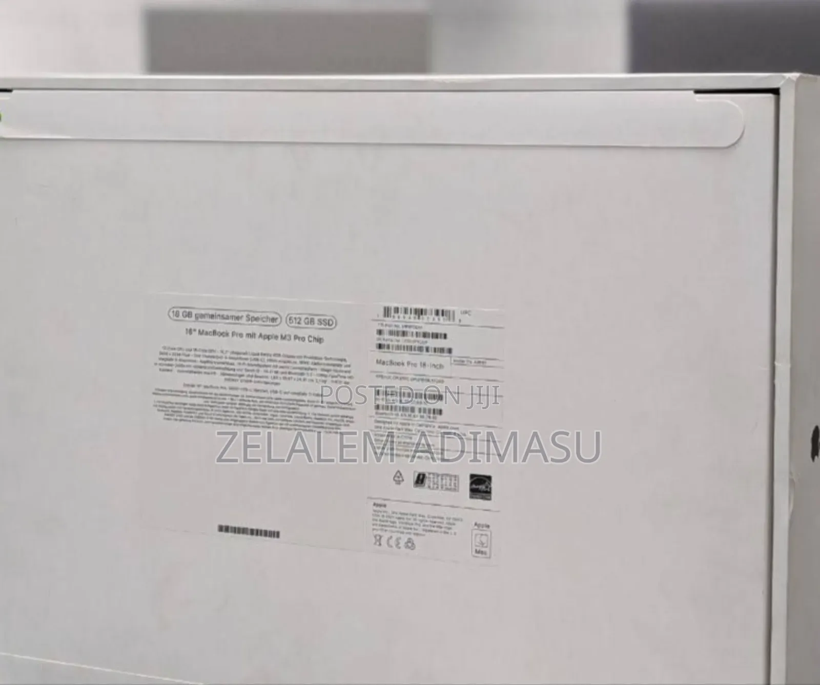 New Apple MacBook Pro 2023 M3 Pro 14-inch 32GB Apple M3 Pro SSD 512GB