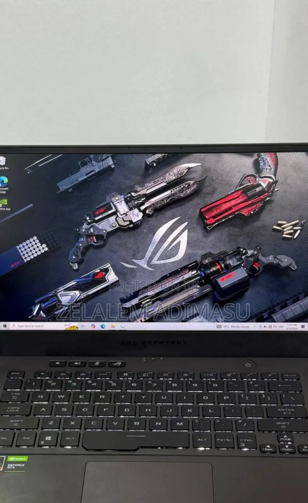 New Laptop Asus ROG Zephyrus G15 16GB AMD Ryzen 7 SSD 512GB