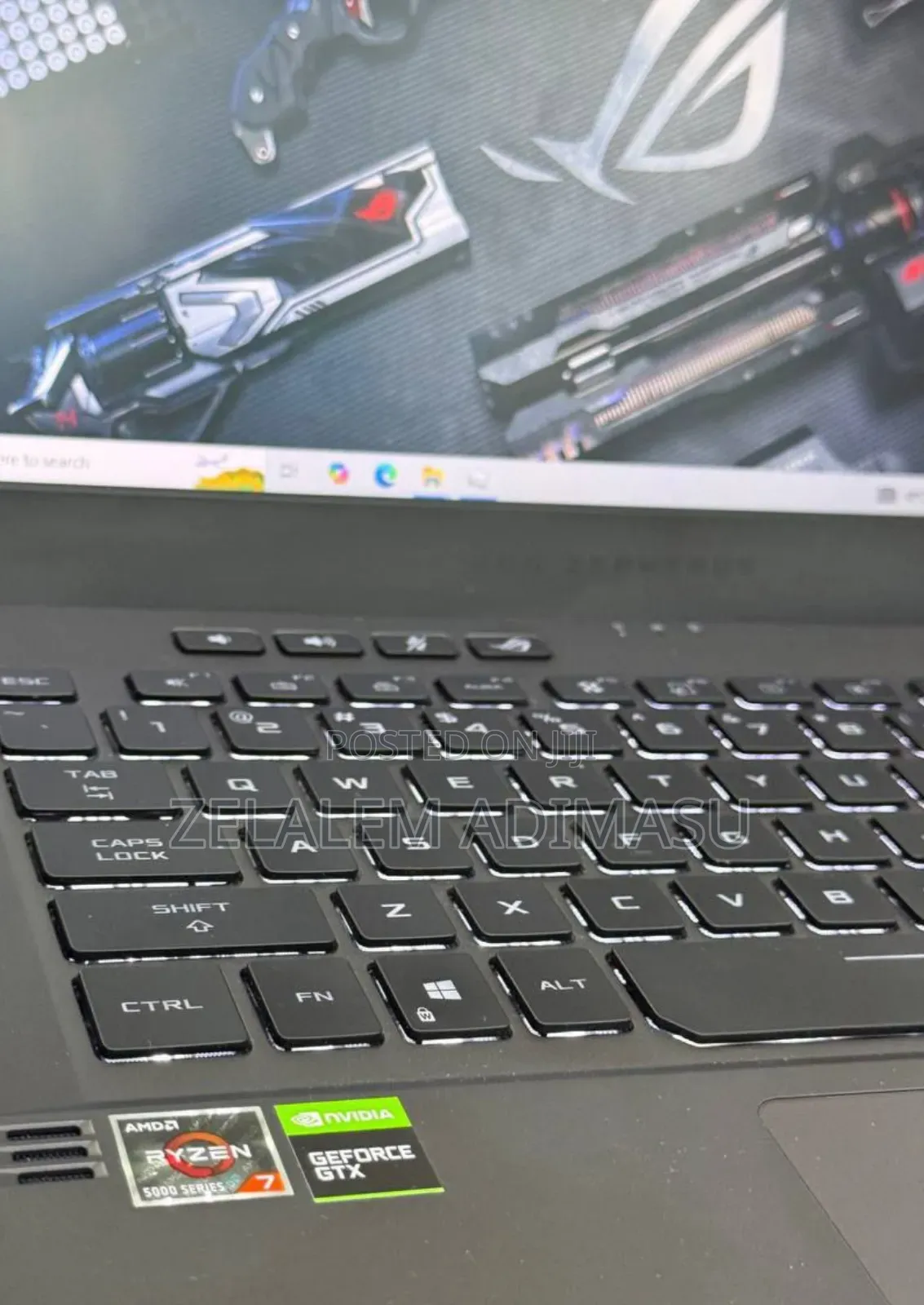 New Laptop Asus ROG Zephyrus G15 16GB AMD Ryzen 7 SSD 512GB
