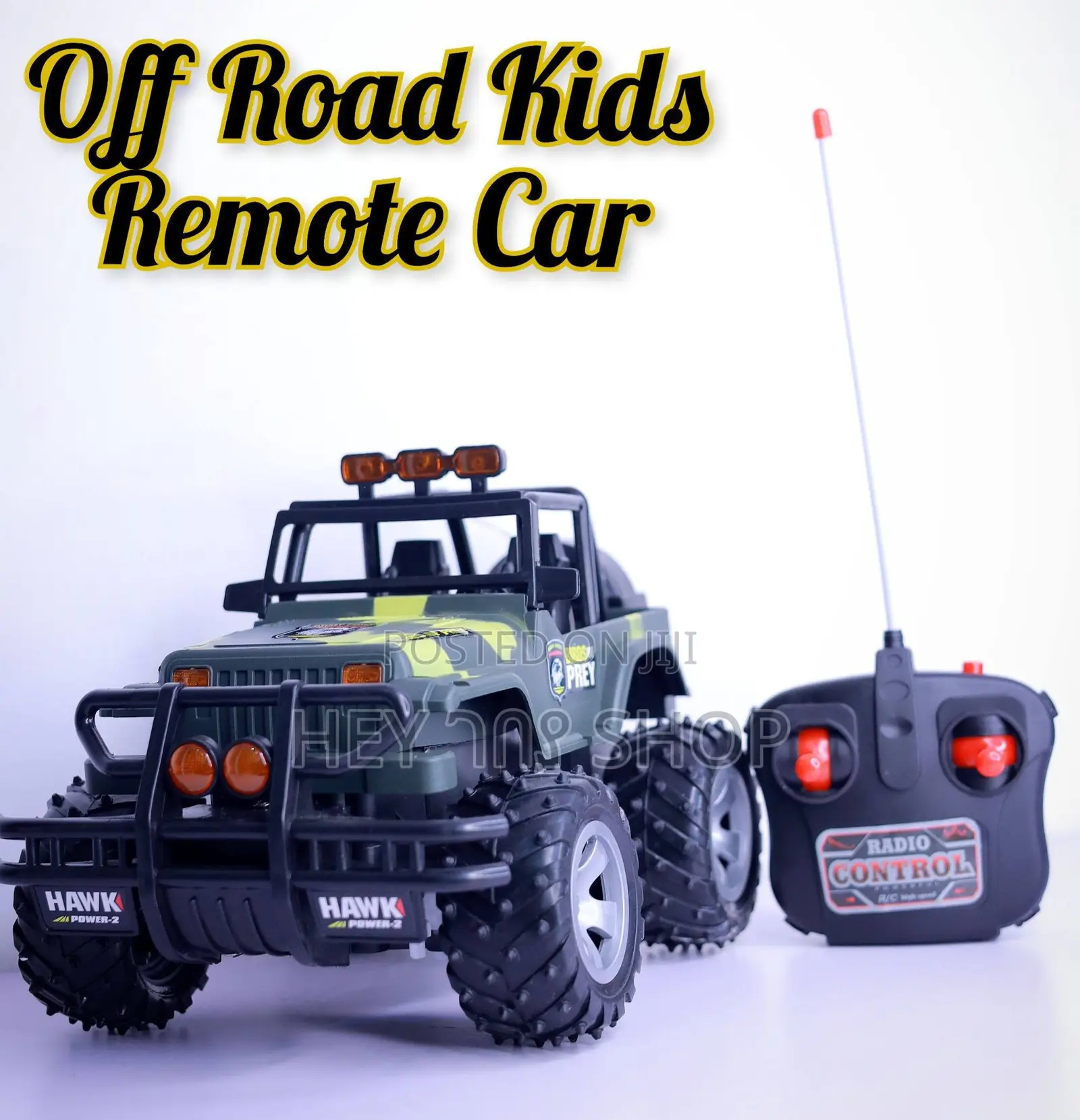 Off Road Thunder Speed Big Vehicle ➤በሪሞት ቁጥጥር የሚሰሩ