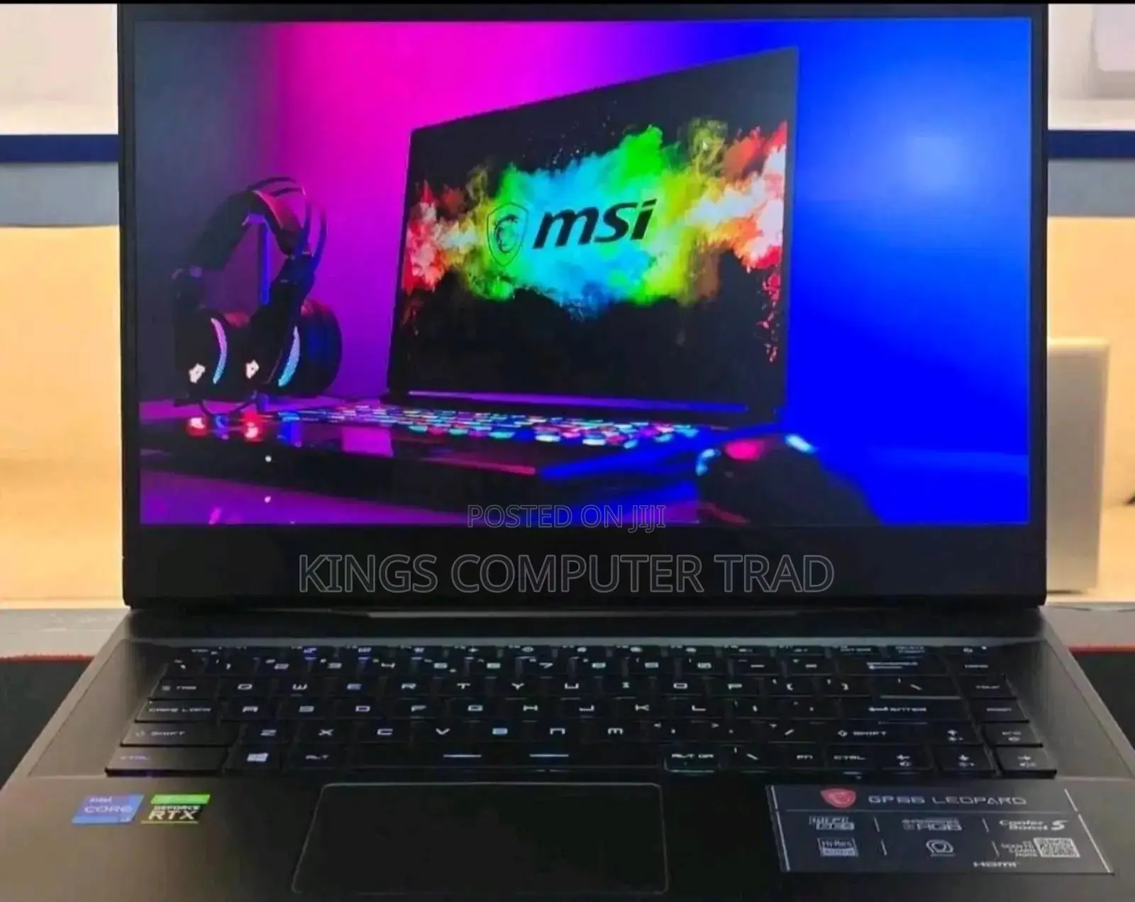 New Laptop MSI GP75 Leopard 16GB Intel Core i7 SSD 1T