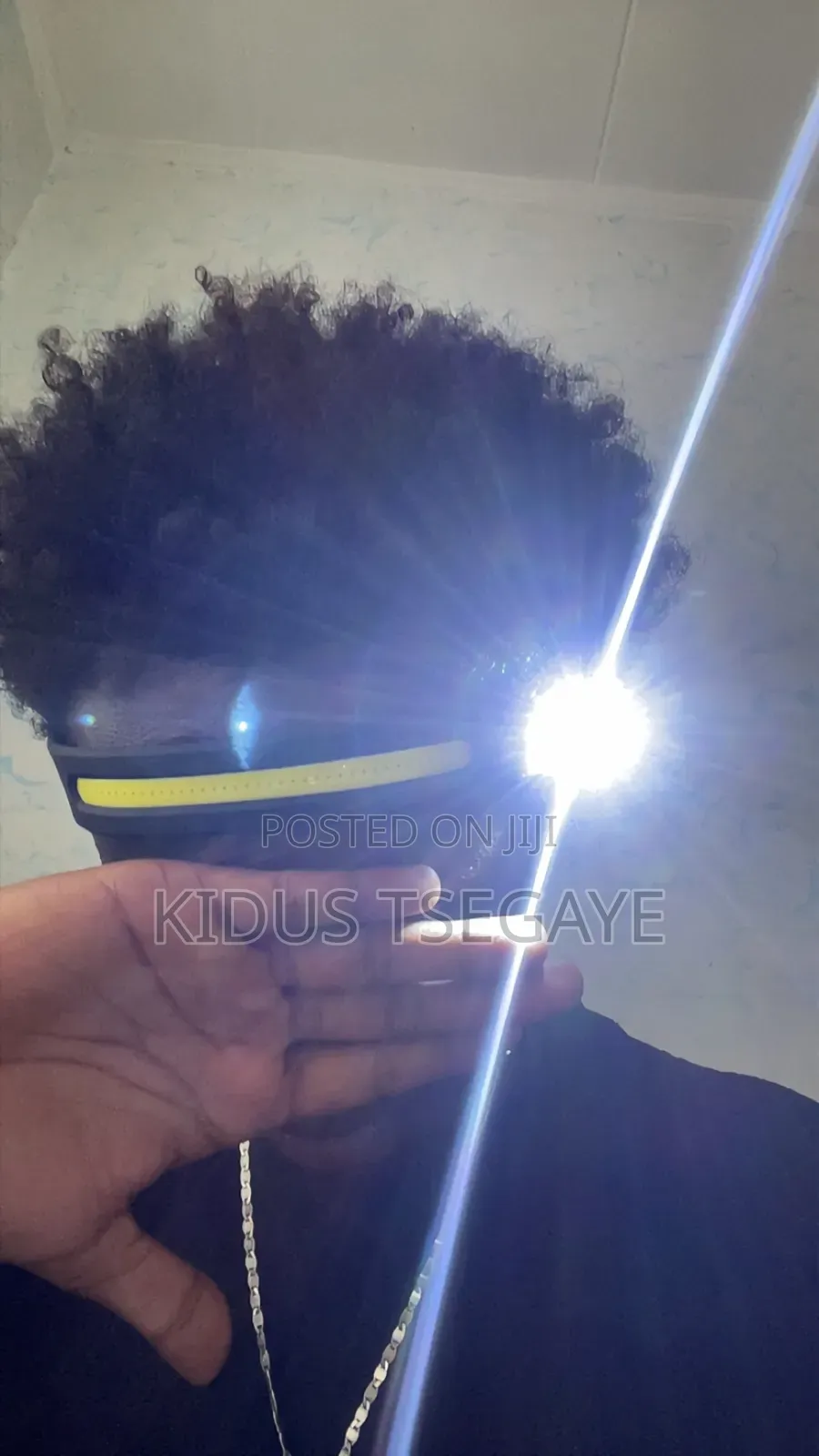 Rechargeble Headlamp With Hand Free Sensor