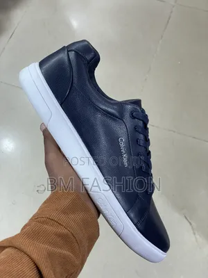 Calvin Klein Midnight Blue Leather Shoes