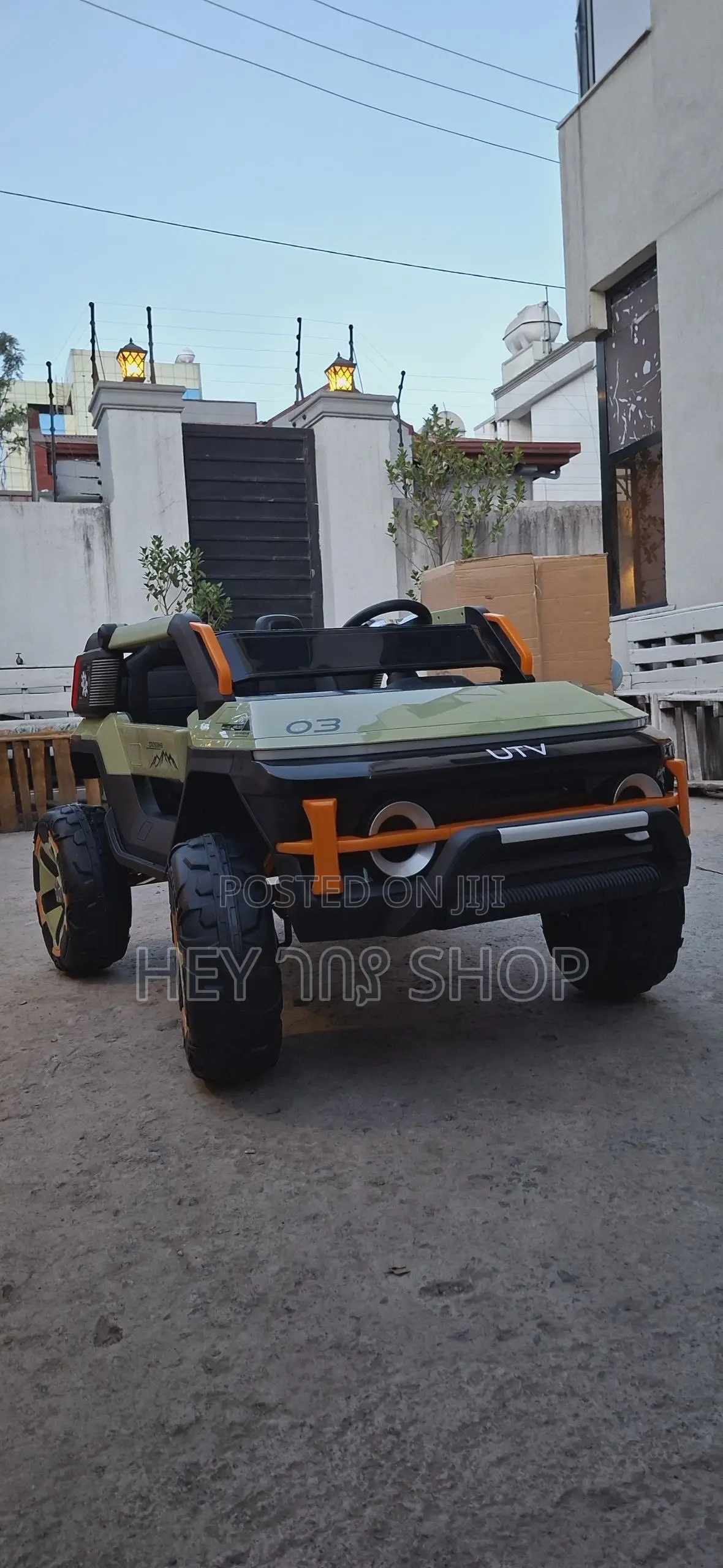 Big Size Kids Electric Car / ኤሌክትሪክ መኪና