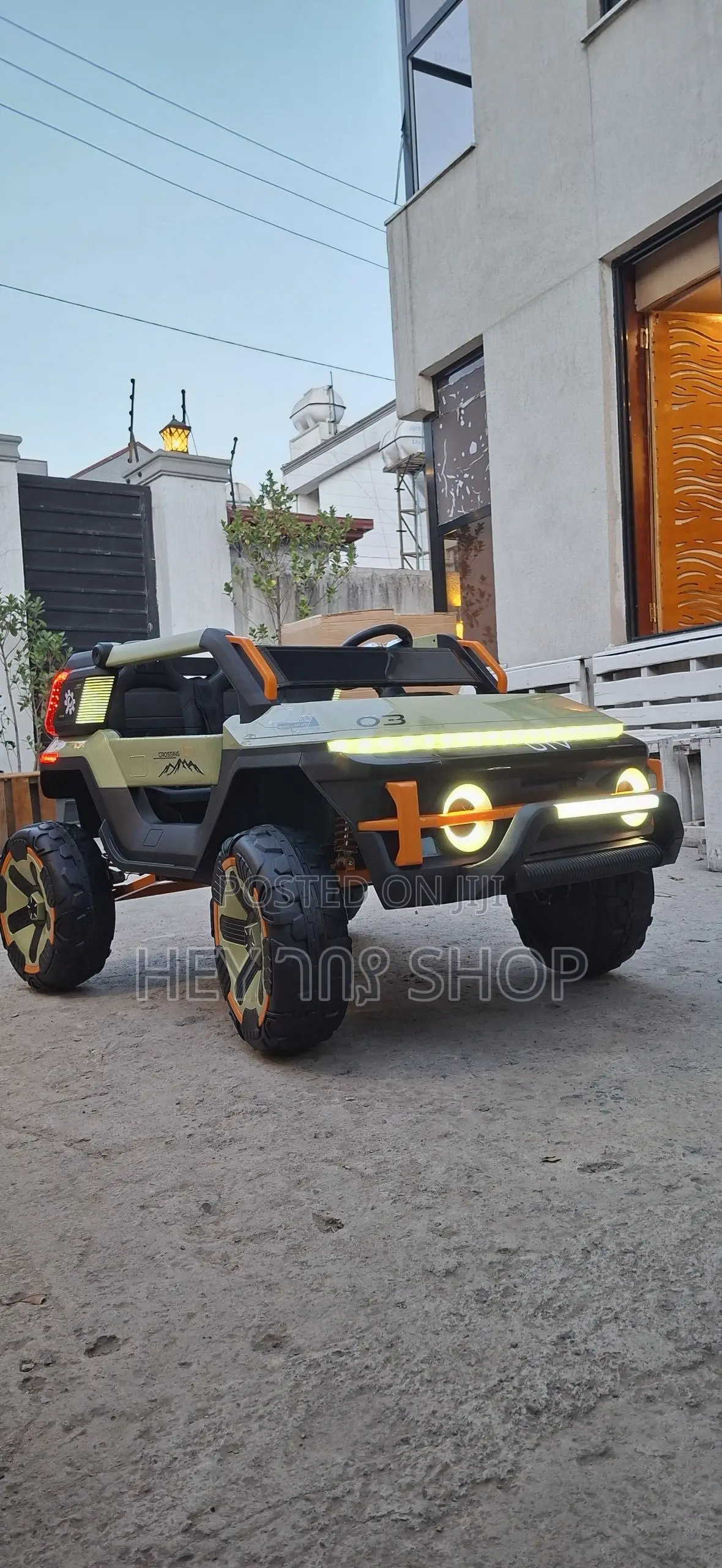 Big Size Kids Electric Car / ኤሌክትሪክ መኪና