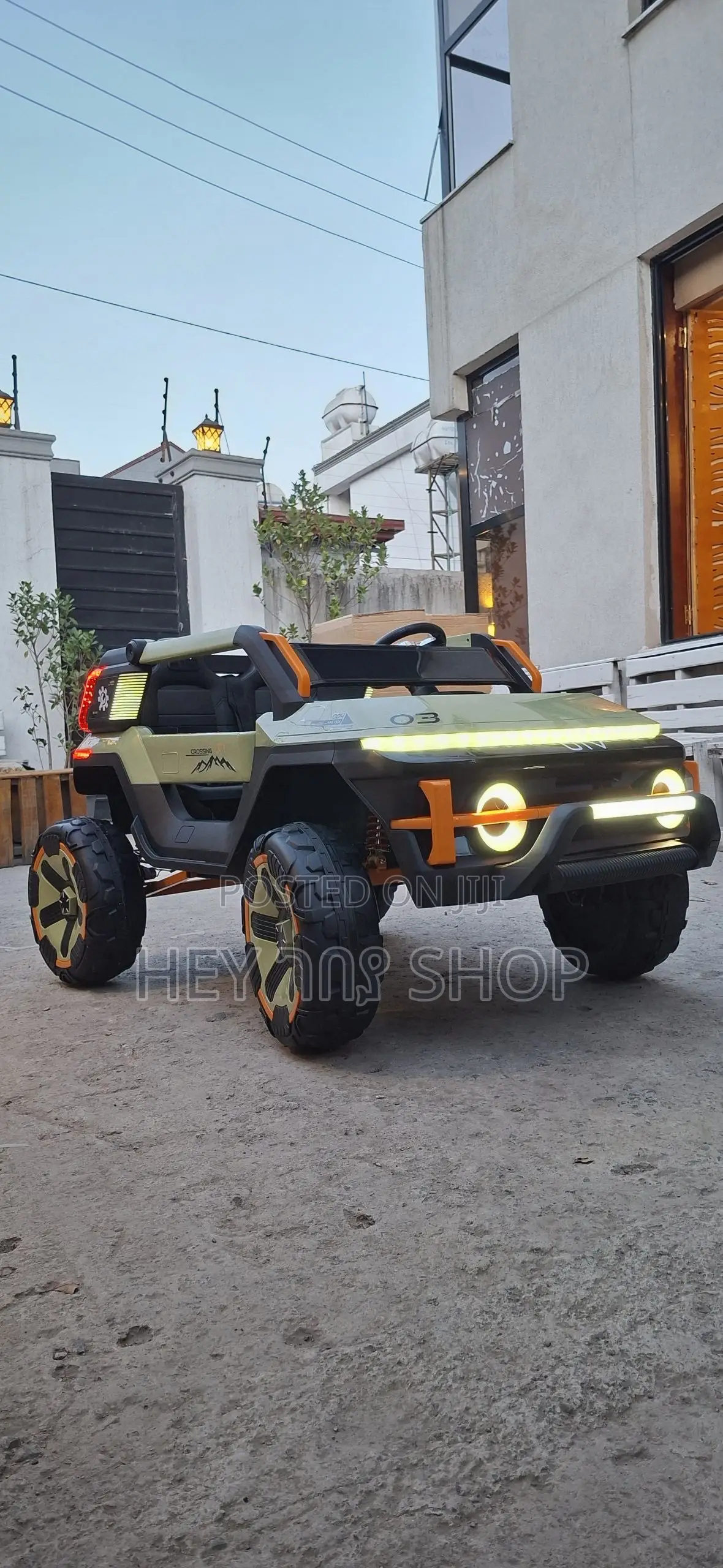 Big Size Kids Electric Car / ኤሌክትሪክ መኪና