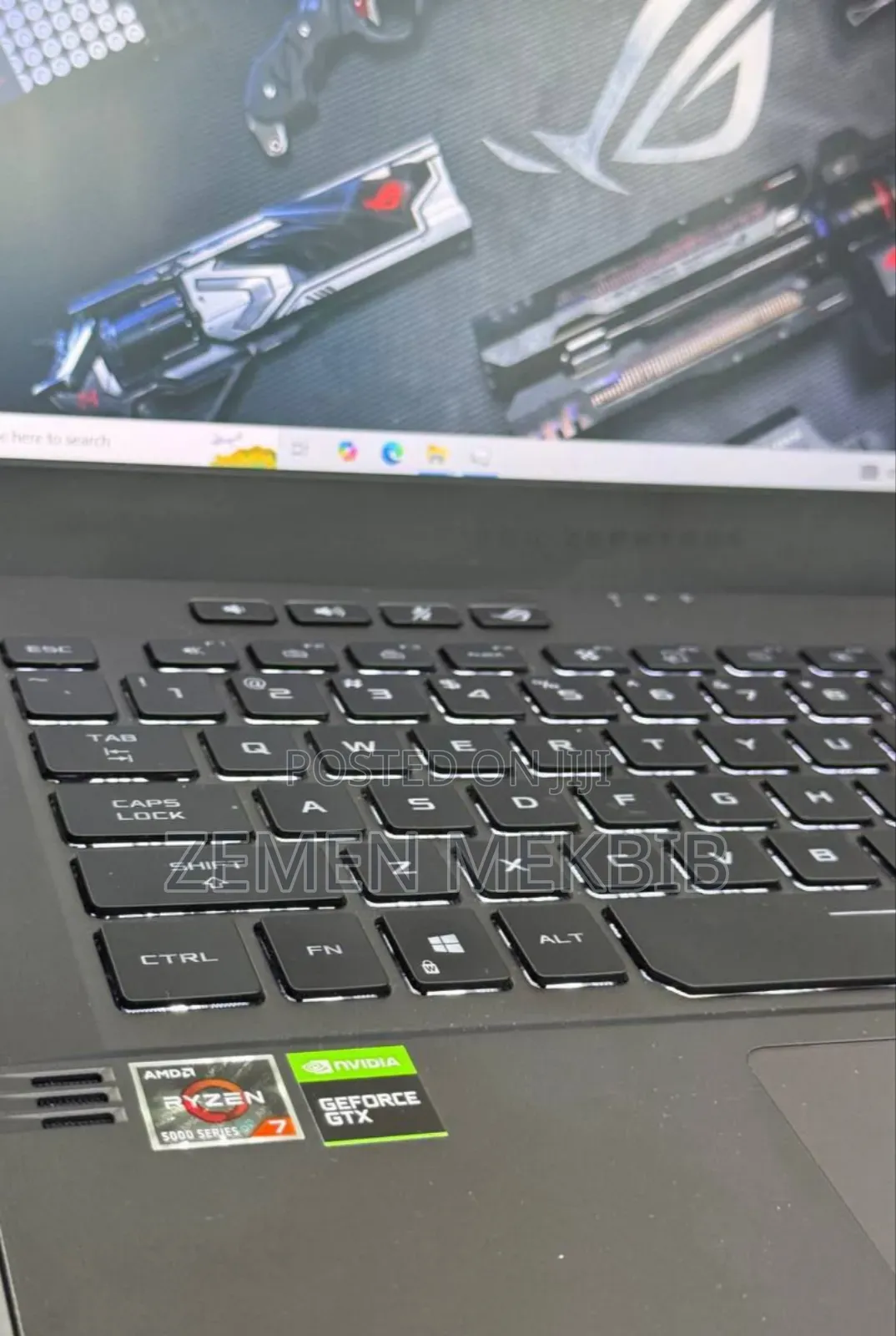 New Laptop Asus ROG Strix G15 16GB AMD Ryzen 7 SSD 512GB