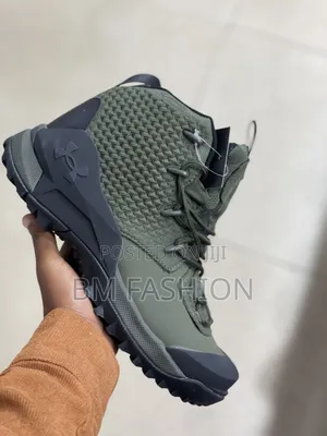 Under Armour Olive Green Ankle Boots (With Free Delivery)