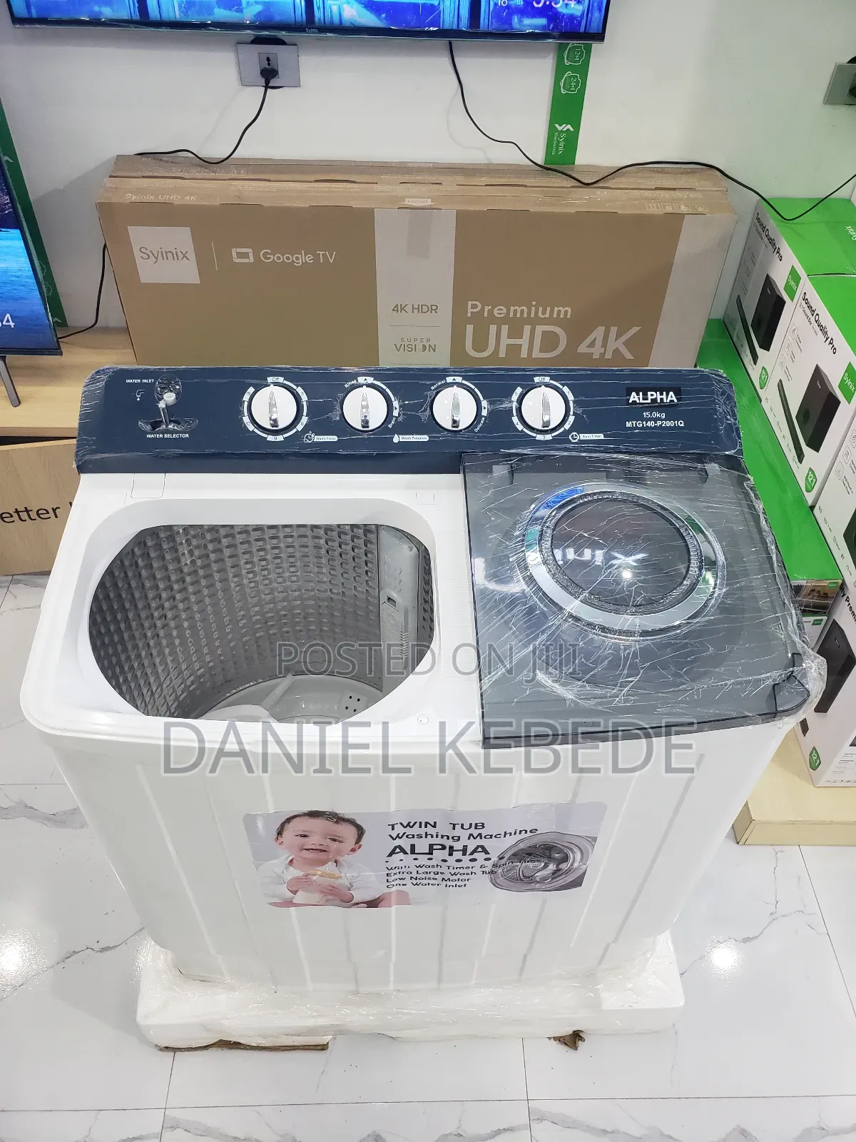 Alpha 15 Kg Manual Washing Machine