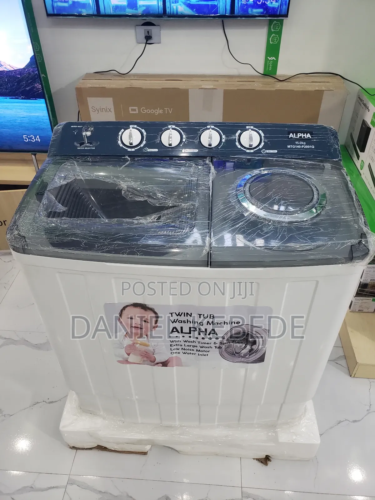 Alpha 15 Kg Manual Washing Machine