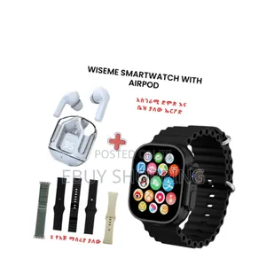Wiseme 2-in-1 Smartwatch: Make Calls, Track Fitness Listen to Music
