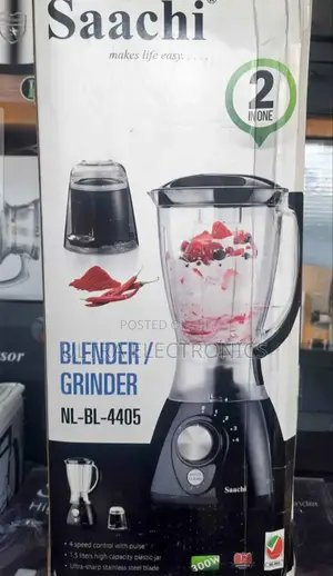 Saachi 2-in-1 Blender Grinder, Specifically Model Nl-Bl-4405.