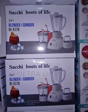 Saachi 3 in 1 Blender/Grinder (Model Bi 4378).