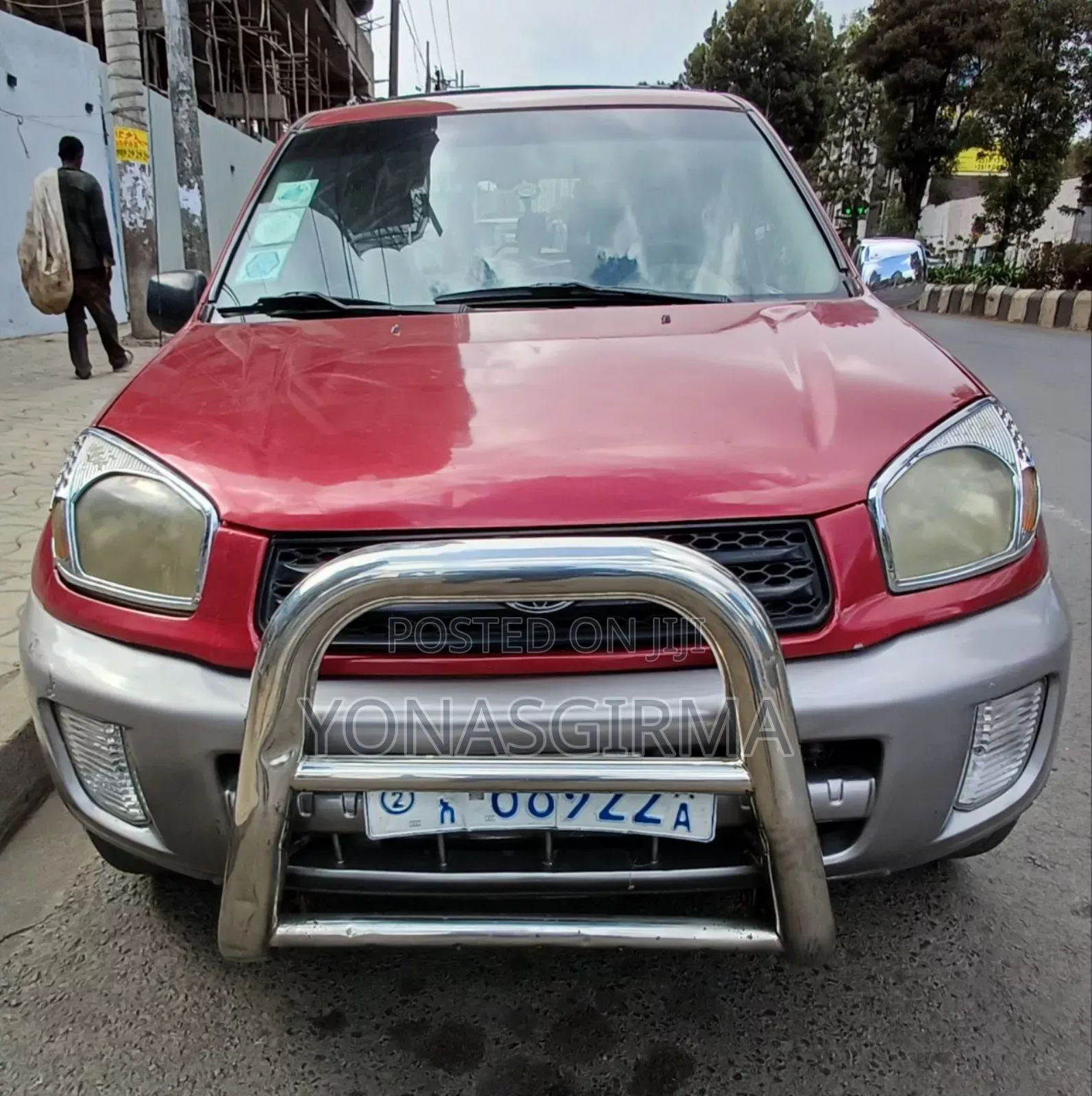 Toyota RAV4 2002 Red