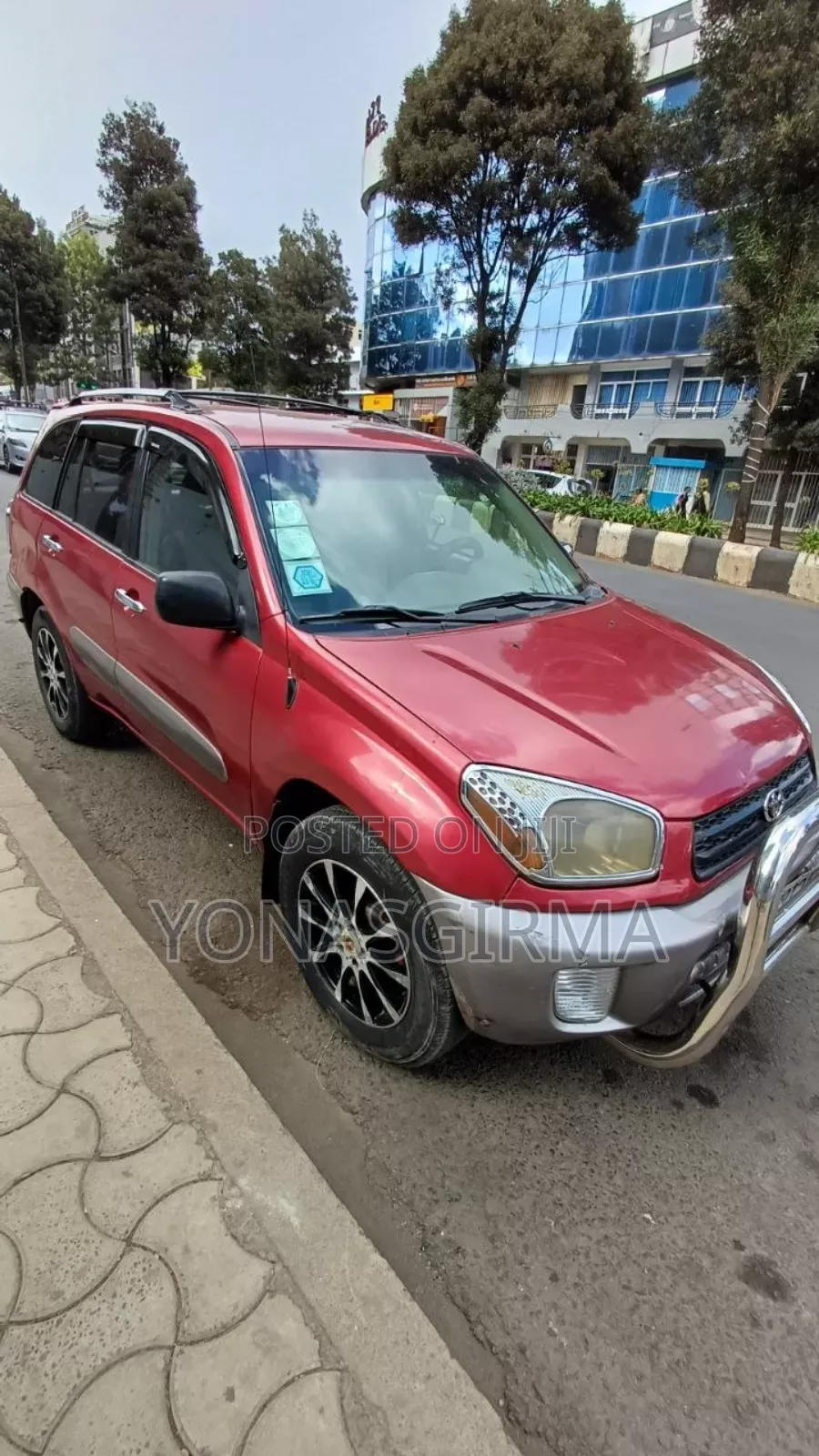 Toyota RAV4 2002 Red