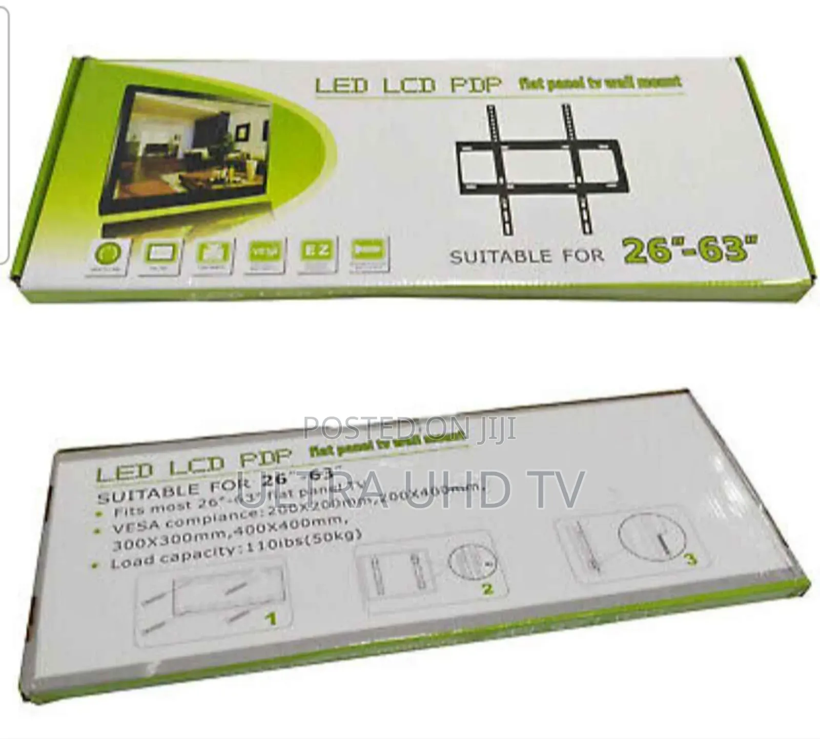 Tv Wall Mount Bracket Designed for Flat-Panel Televisions. 1