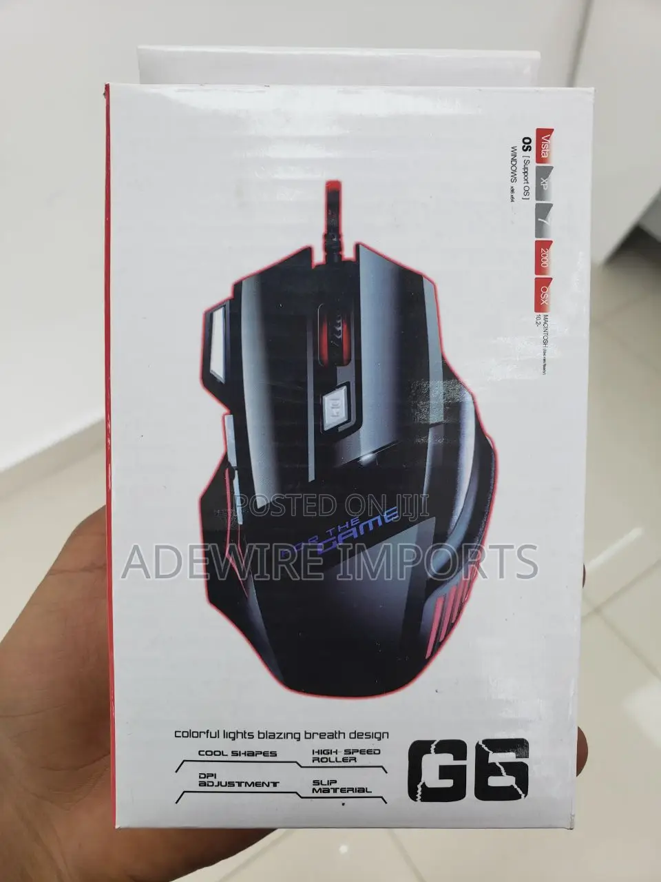 Gaming Mouse G6 (With Vat)