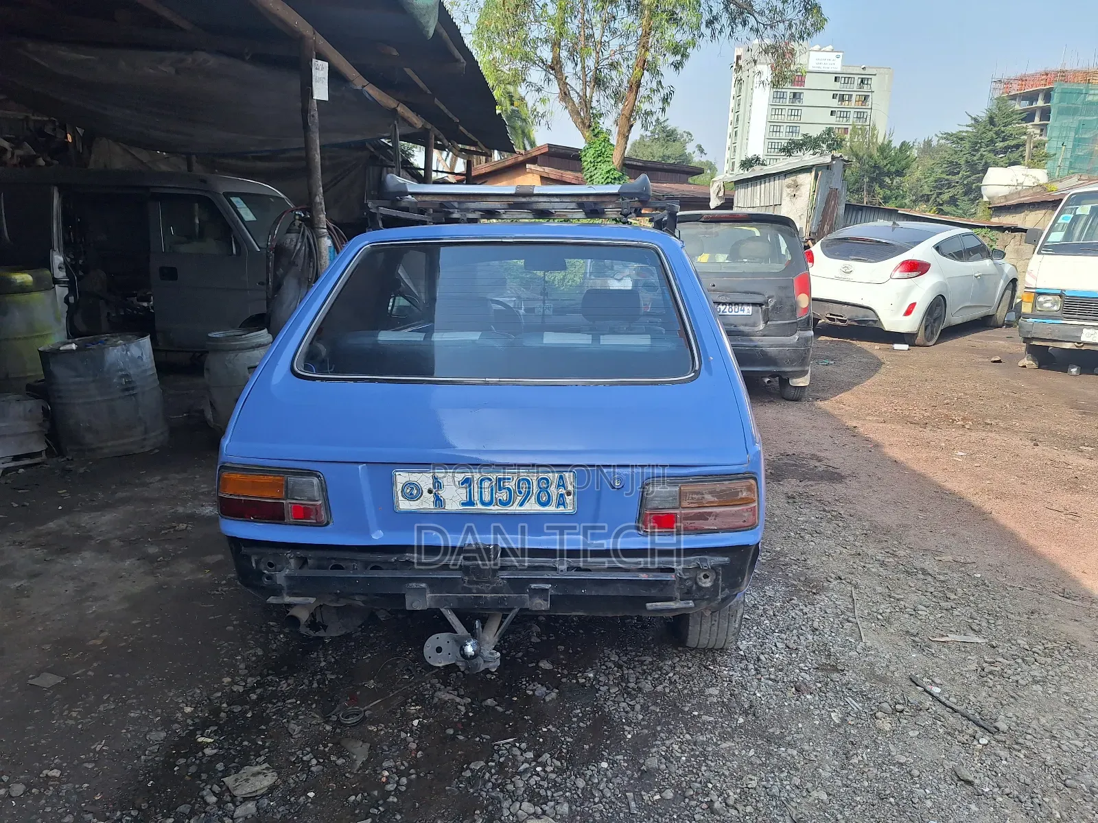 Toyota Starlet 1980 Blue