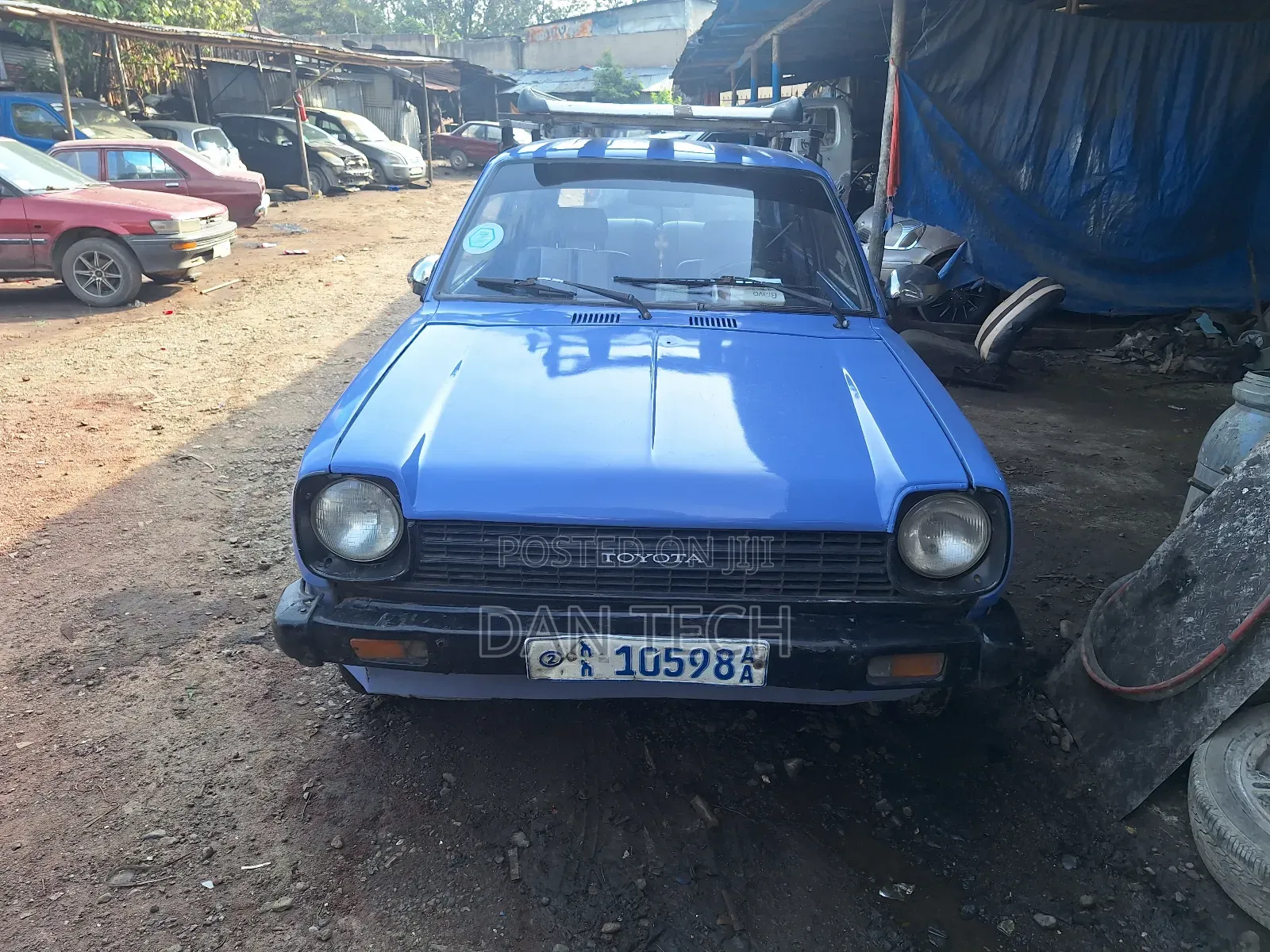Toyota Starlet 1980 Blue