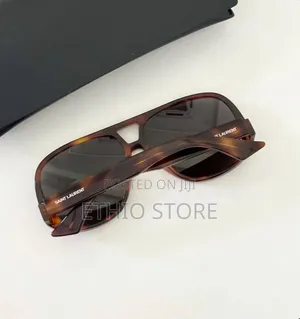 Saint Laurent Sunglass in Brown