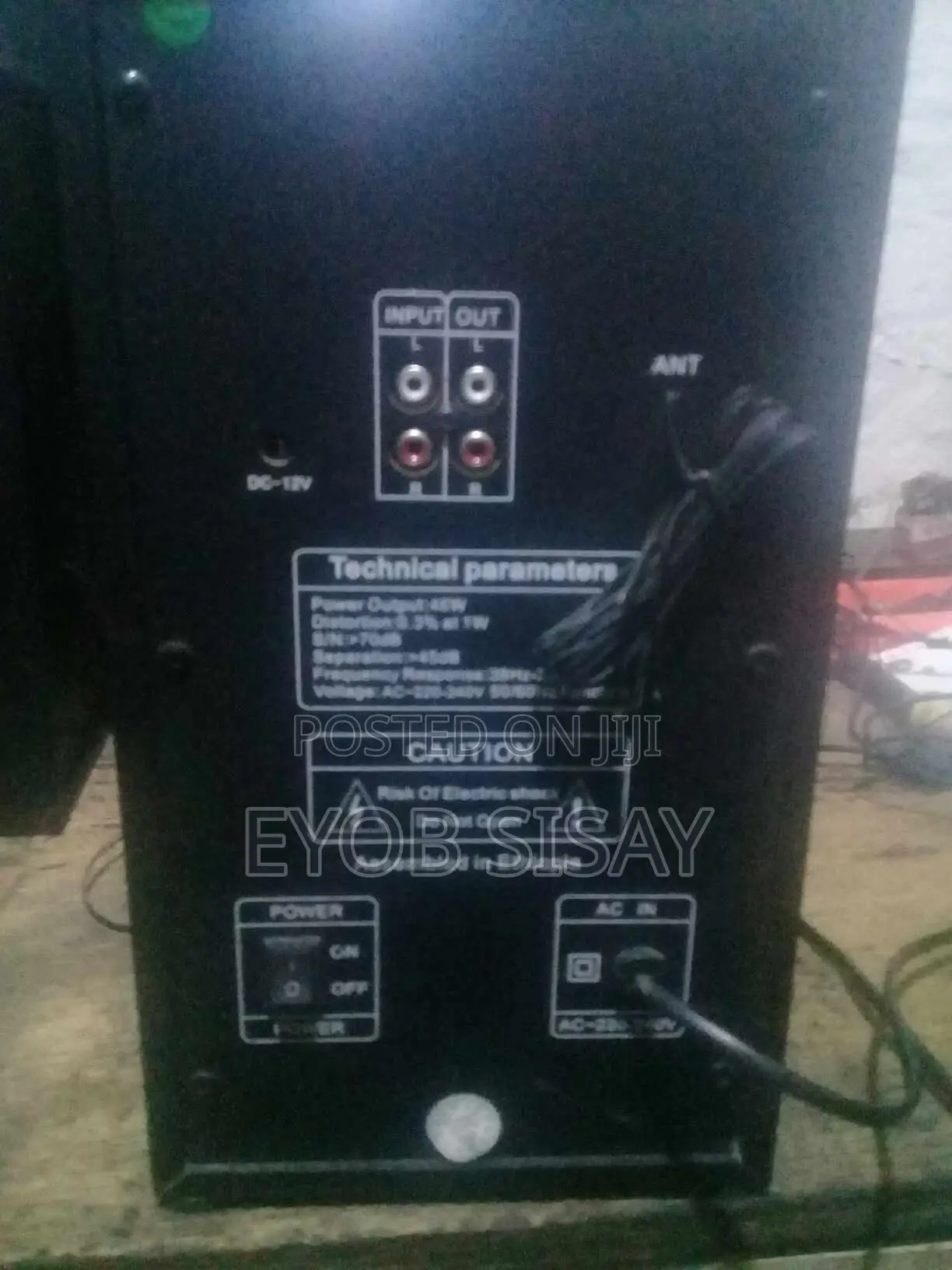 Niro 2.1 ቻናል መልቲሚዲያ ስፒከር - 45w (በባትሪም የሚሰራ) Etb6,000