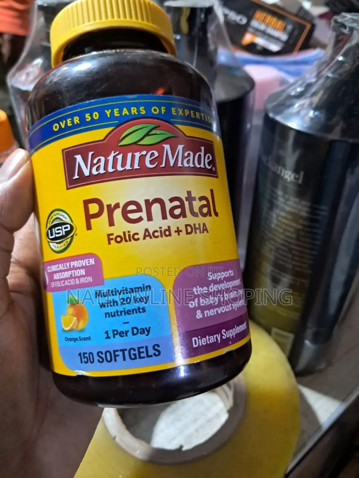 Nature Made Prenatal Folic + Dha