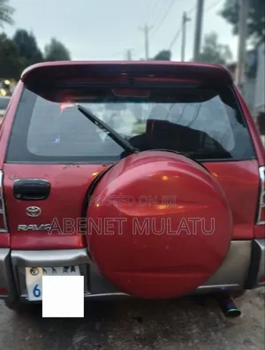 Toyota RAV4 Automatic 2002 Red