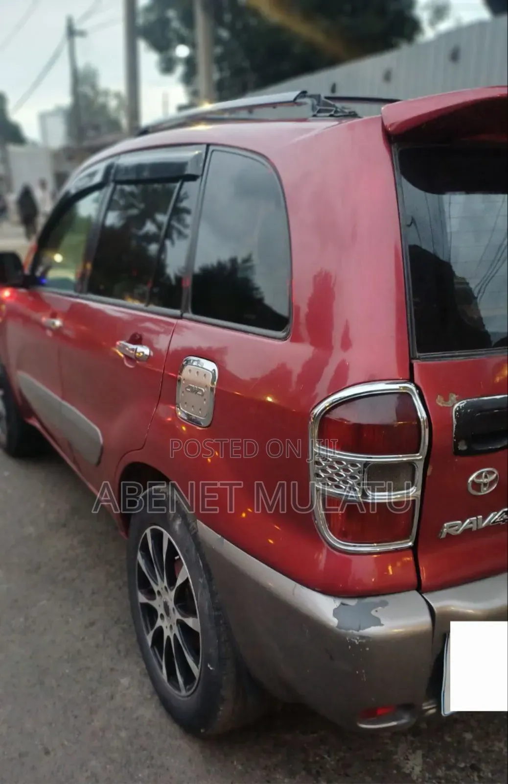 Toyota RAV4 Automatic 2002 Red
